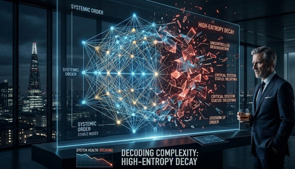 Decoding Complexity: High-Entropy Decay